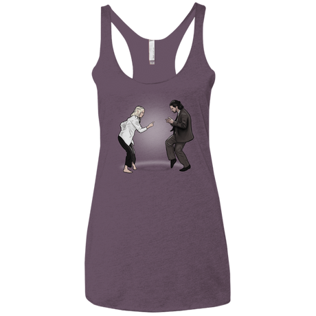 T-Shirts Vintage Purple / X-Small The Ballad of Jon and Dany Women's Triblend Racerback Tank