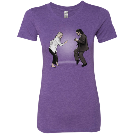 T-Shirts Purple Rush / S The Ballad of Jon and Dany Women's Triblend T-Shirt