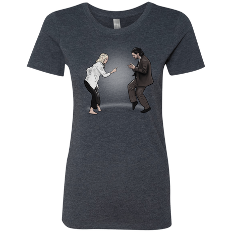 T-Shirts Vintage Navy / S The Ballad of Jon and Dany Women's Triblend T-Shirt