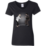 T-Shirts Black / S The Ballad of Jon and Dany Women's V-Neck T-Shirt