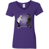 T-Shirts Purple / S The Ballad of Jon and Dany Women's V-Neck T-Shirt