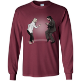 T-Shirts Maroon / YS The Ballad of Jon and Dany Youth Long Sleeve T-Shirt