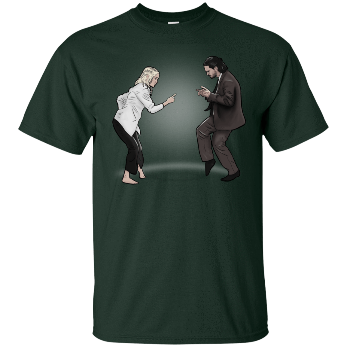 T-Shirts Forest / YXS The Ballad of Jon and Dany Youth T-Shirt