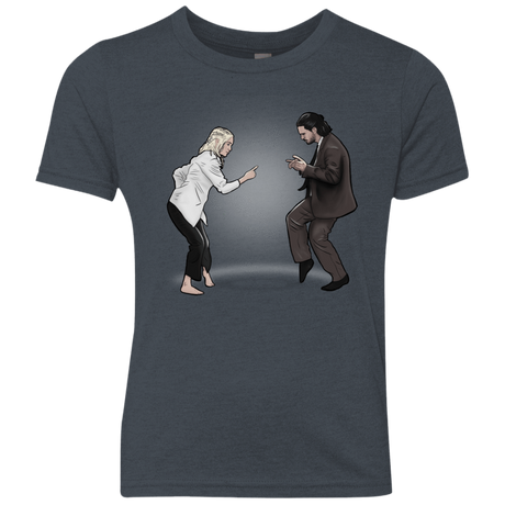 T-Shirts Vintage Navy / YXS The Ballad of Jon and Dany Youth Triblend T-Shirt