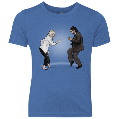 T-Shirts Vintage Royal / YXS The Ballad of Jon and Dany Youth Triblend T-Shirt
