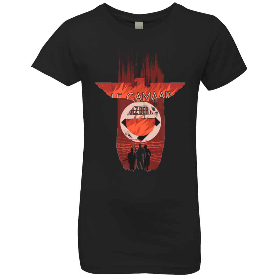 T-Shirts Black / YXS The Basterds Girls Premium T-Shirt