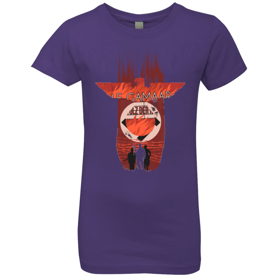 T-Shirts Purple Rush / YXS The Basterds Girls Premium T-Shirt