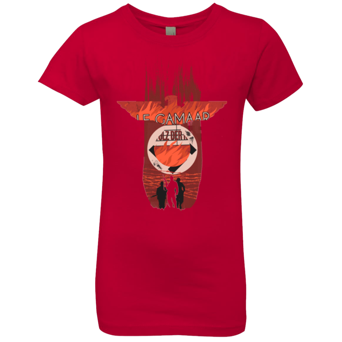 T-Shirts Red / YXS The Basterds Girls Premium T-Shirt