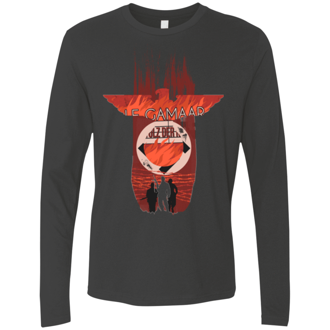 T-Shirts Heavy Metal / Small The Basterds Men's Premium Long Sleeve