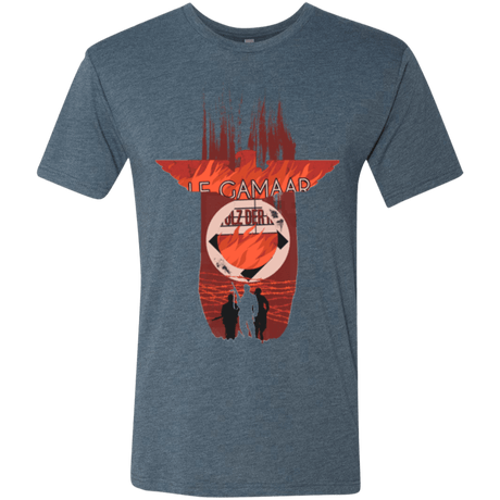 T-Shirts Indigo / Small The Basterds Men's Triblend T-Shirt