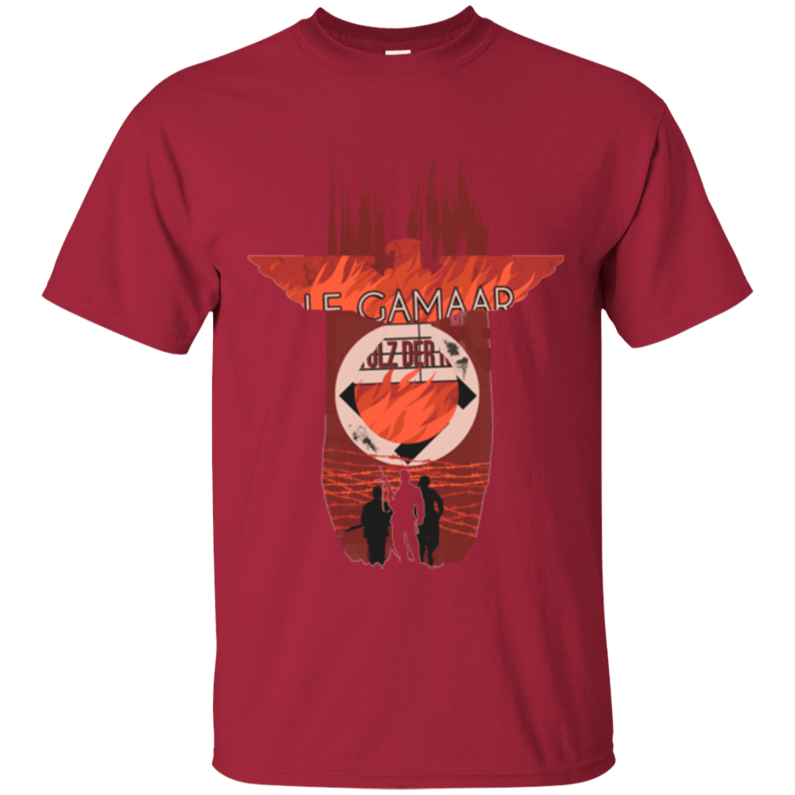 T-Shirts Cardinal / Small The Basterds T-Shirt