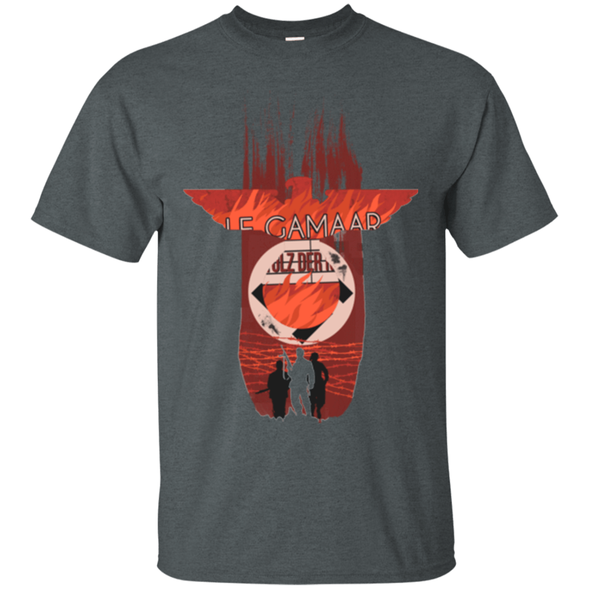 T-Shirts Dark Heather / Small The Basterds T-Shirt