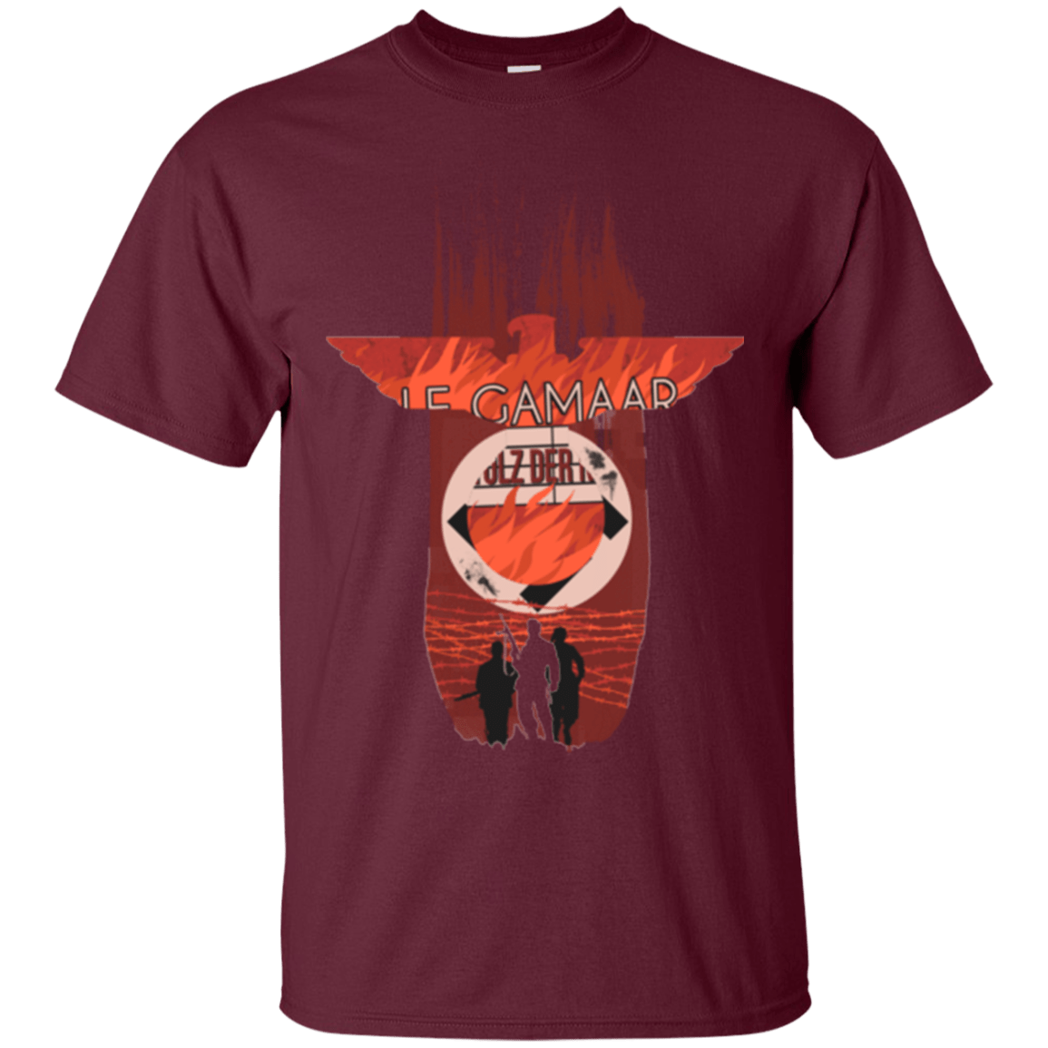 T-Shirts Maroon / Small The Basterds T-Shirt