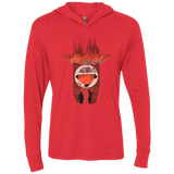 T-Shirts Vintage Red / X-Small The Basterds Triblend Long Sleeve Hoodie Tee