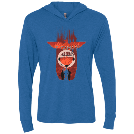 T-Shirts Vintage Royal / X-Small The Basterds Triblend Long Sleeve Hoodie Tee