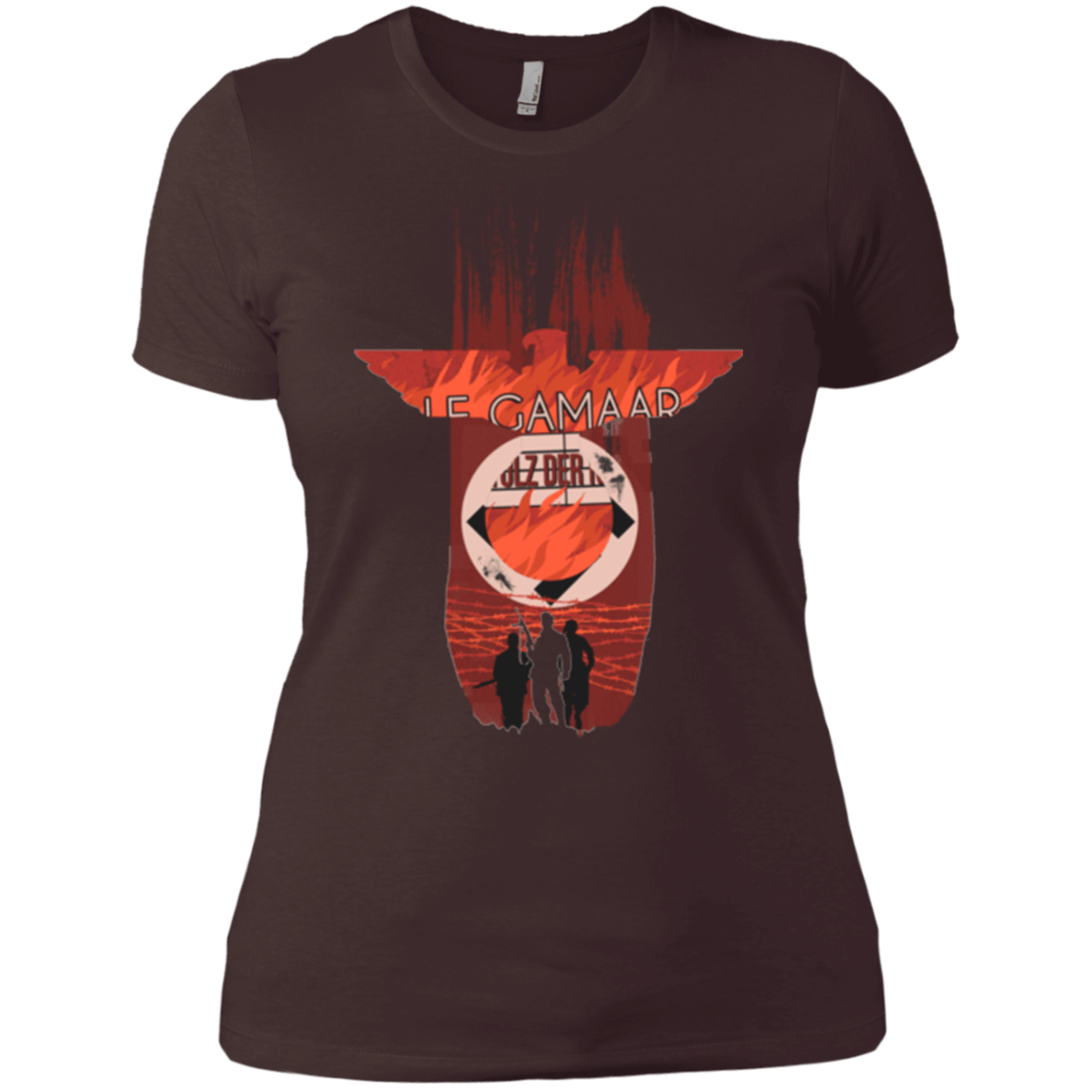 T-Shirts Dark Chocolate / X-Small The Basterds Women's Premium T-Shirt