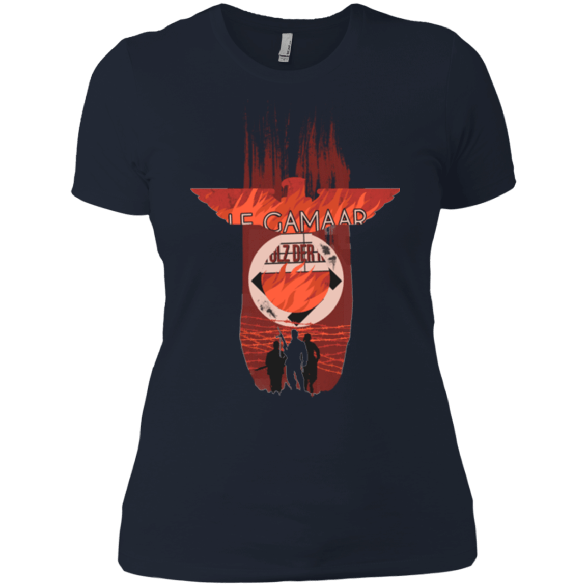 T-Shirts Midnight Navy / X-Small The Basterds Women's Premium T-Shirt