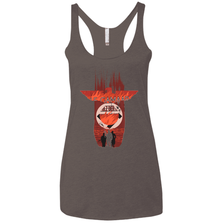 T-Shirts Macchiato / X-Small The Basterds Women's Triblend Racerback Tank