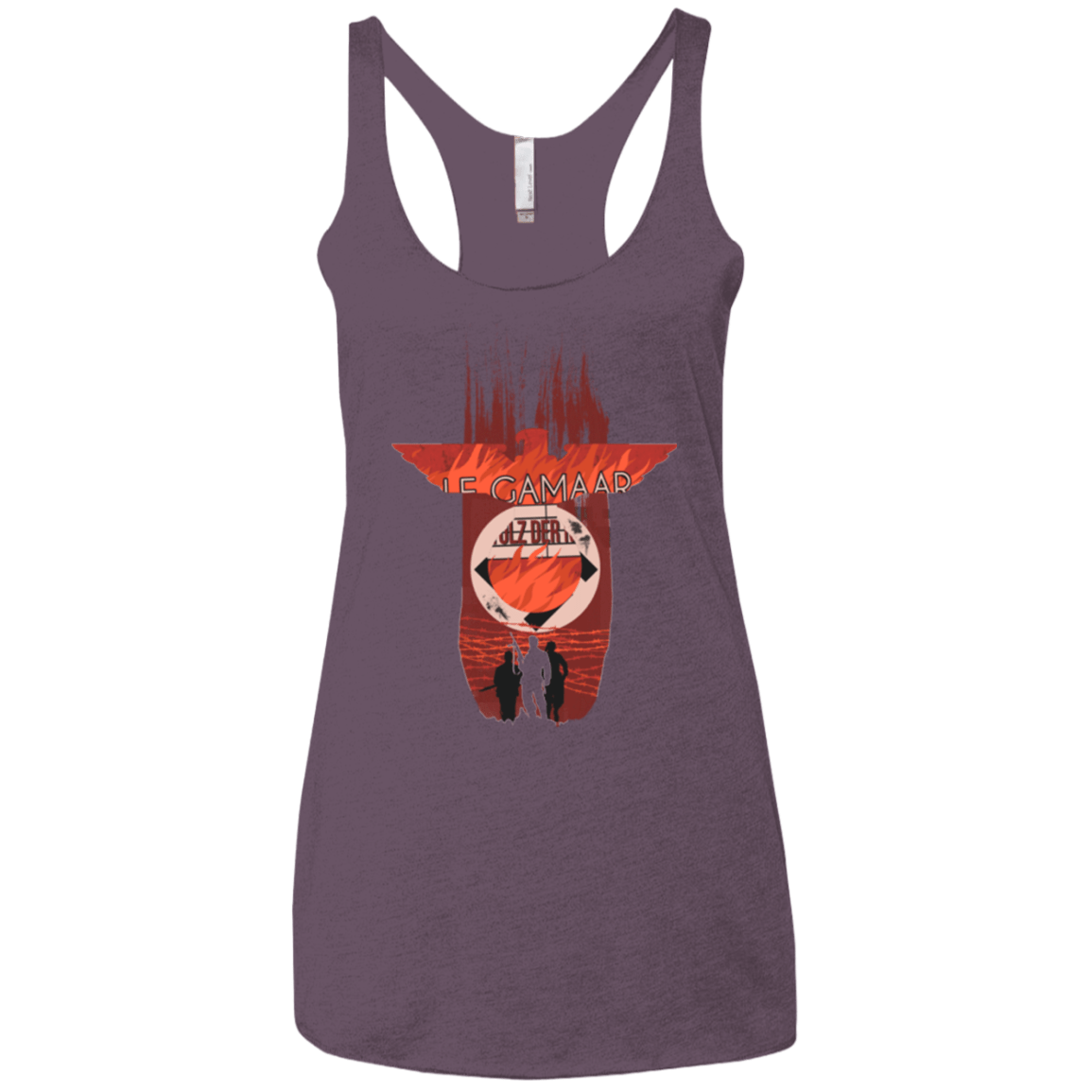 T-Shirts Vintage Purple / X-Small The Basterds Women's Triblend Racerback Tank