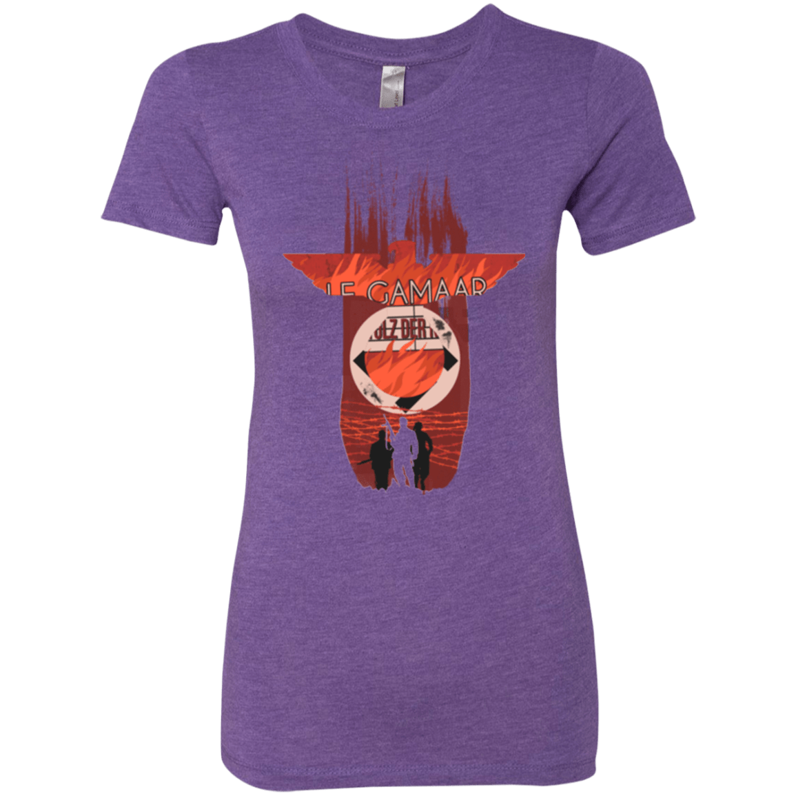 T-Shirts Purple Rush / Small The Basterds Women's Triblend T-Shirt