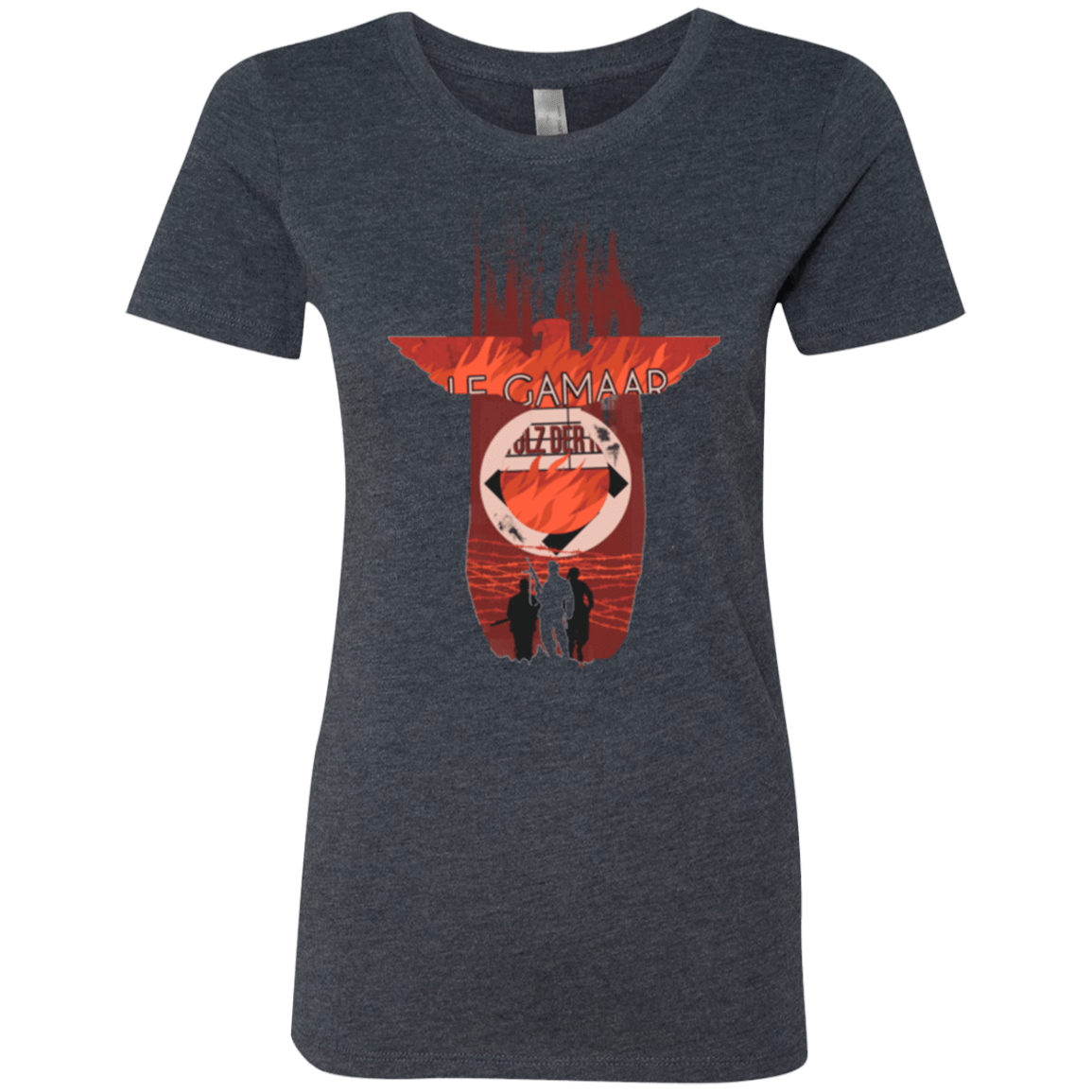 T-Shirts Vintage Navy / Small The Basterds Women's Triblend T-Shirt