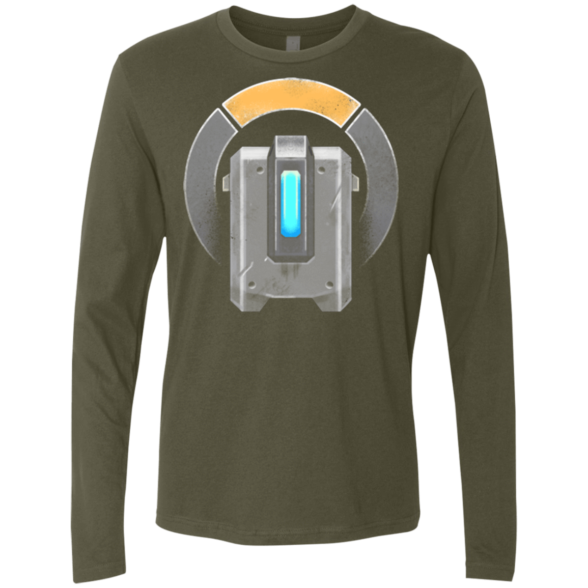 T-Shirts Military Green / Small The Battle Automaton Men's Premium Long Sleeve