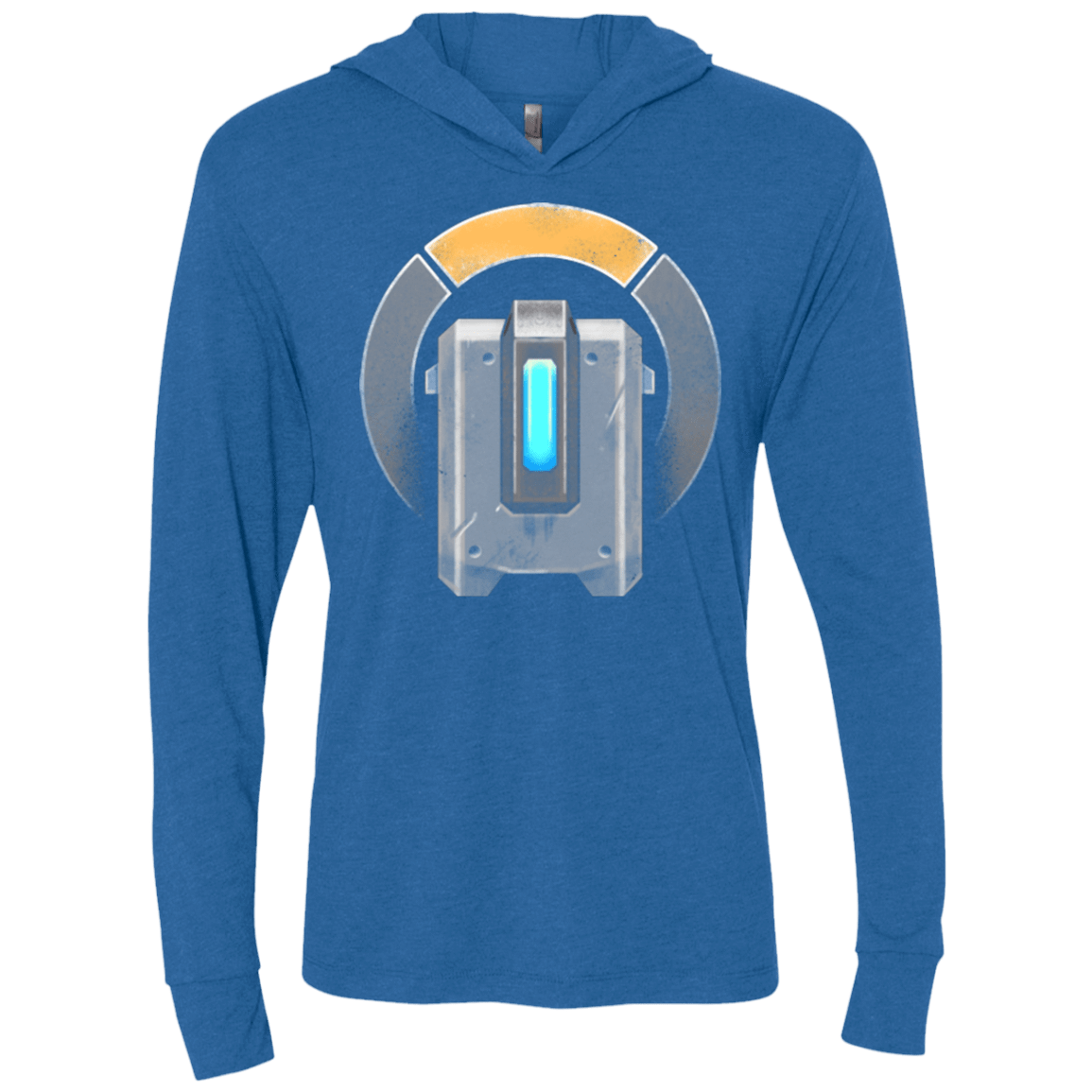 T-Shirts Vintage Royal / X-Small The Battle Automaton Triblend Long Sleeve Hoodie Tee