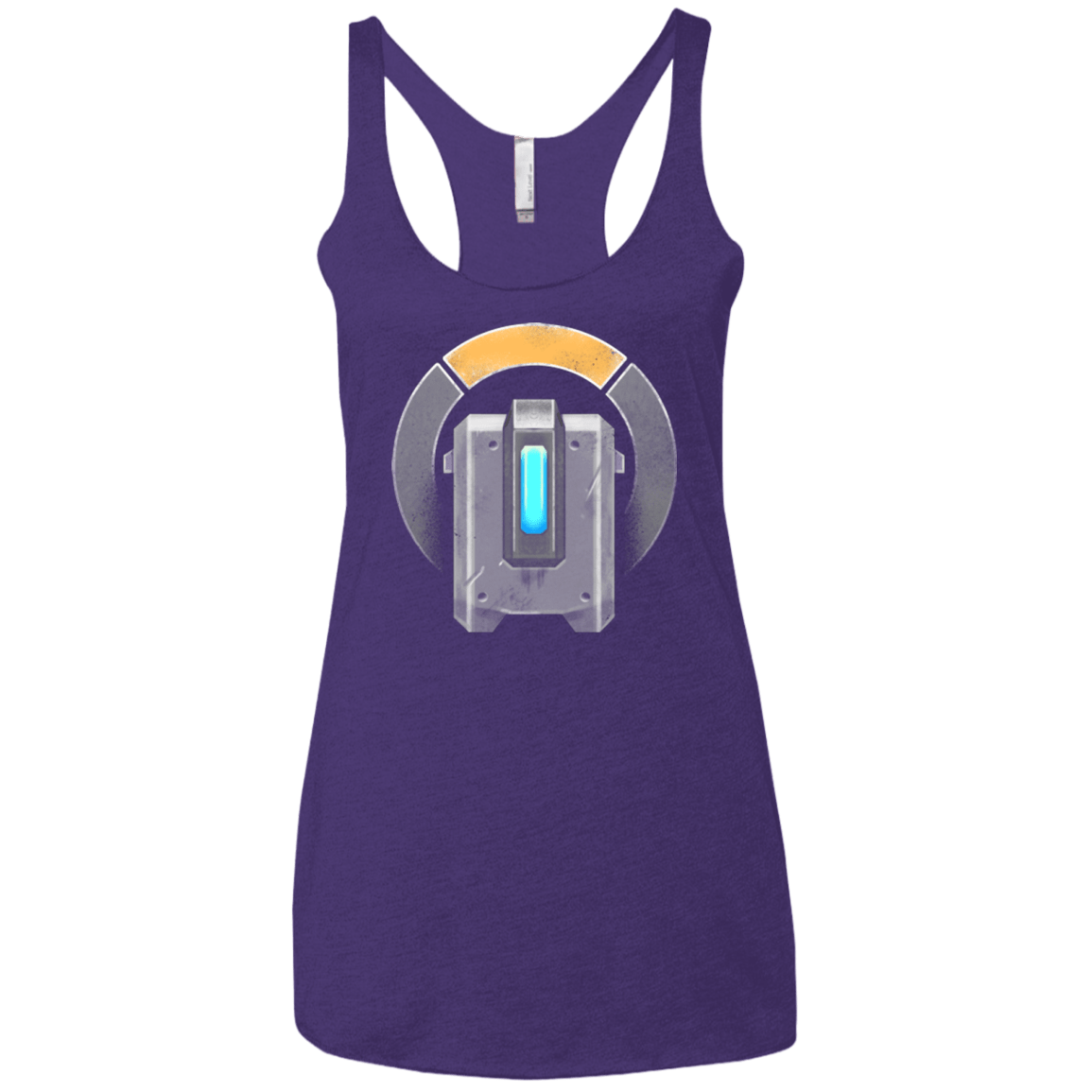 T-Shirts Purple Rush / X-Small The Battle Automaton Women's Triblend Racerback Tank