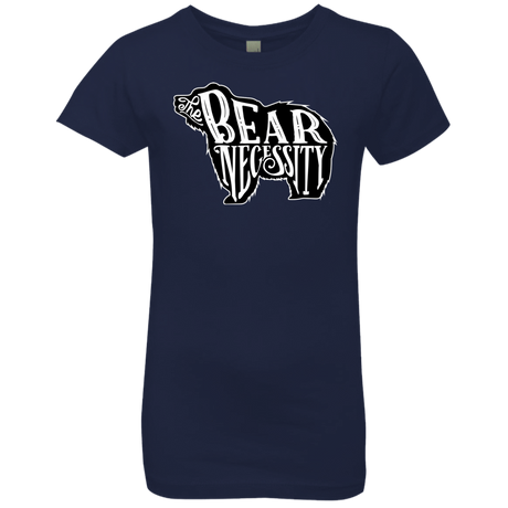 T-Shirts Midnight Navy / YXS The Bear Necessity Girls Premium T-Shirt