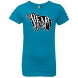 T-Shirts Turquoise / YXS The Bear Necessity Girls Premium T-Shirt