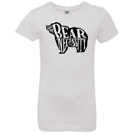 T-Shirts White / YXS The Bear Necessity Girls Premium T-Shirt