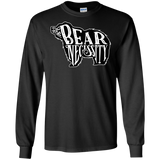 T-Shirts Black / S The Bear Necessity Men's Long Sleeve T-Shirt