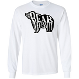 T-Shirts White / S The Bear Necessity Men's Long Sleeve T-Shirt