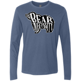 T-Shirts Indigo / S The Bear Necessity Men's Premium Long Sleeve