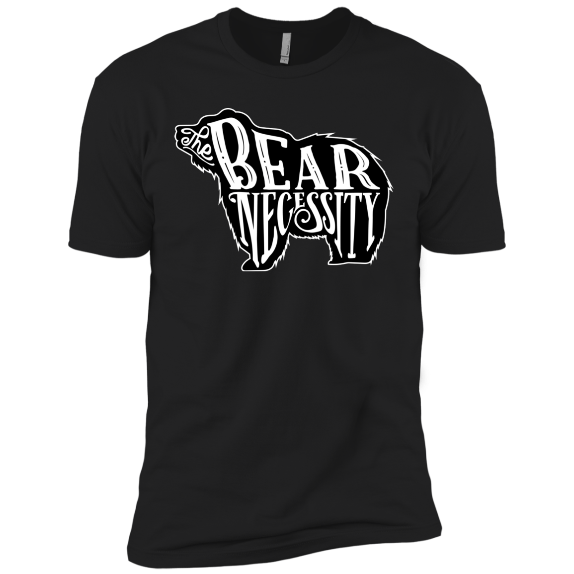 T-Shirts Black / X-Small The Bear Necessity Men's Premium T-Shirt