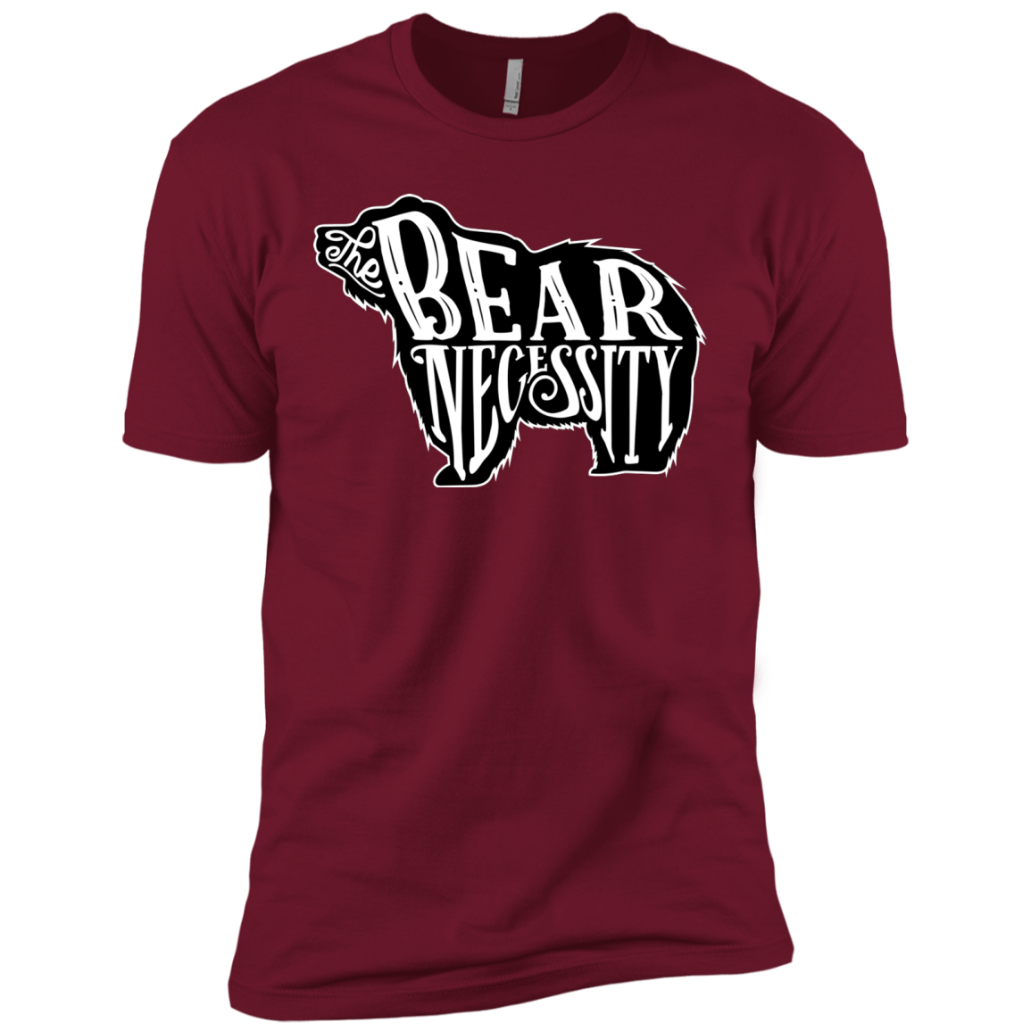 T-Shirts Cardinal / X-Small The Bear Necessity Men's Premium T-Shirt