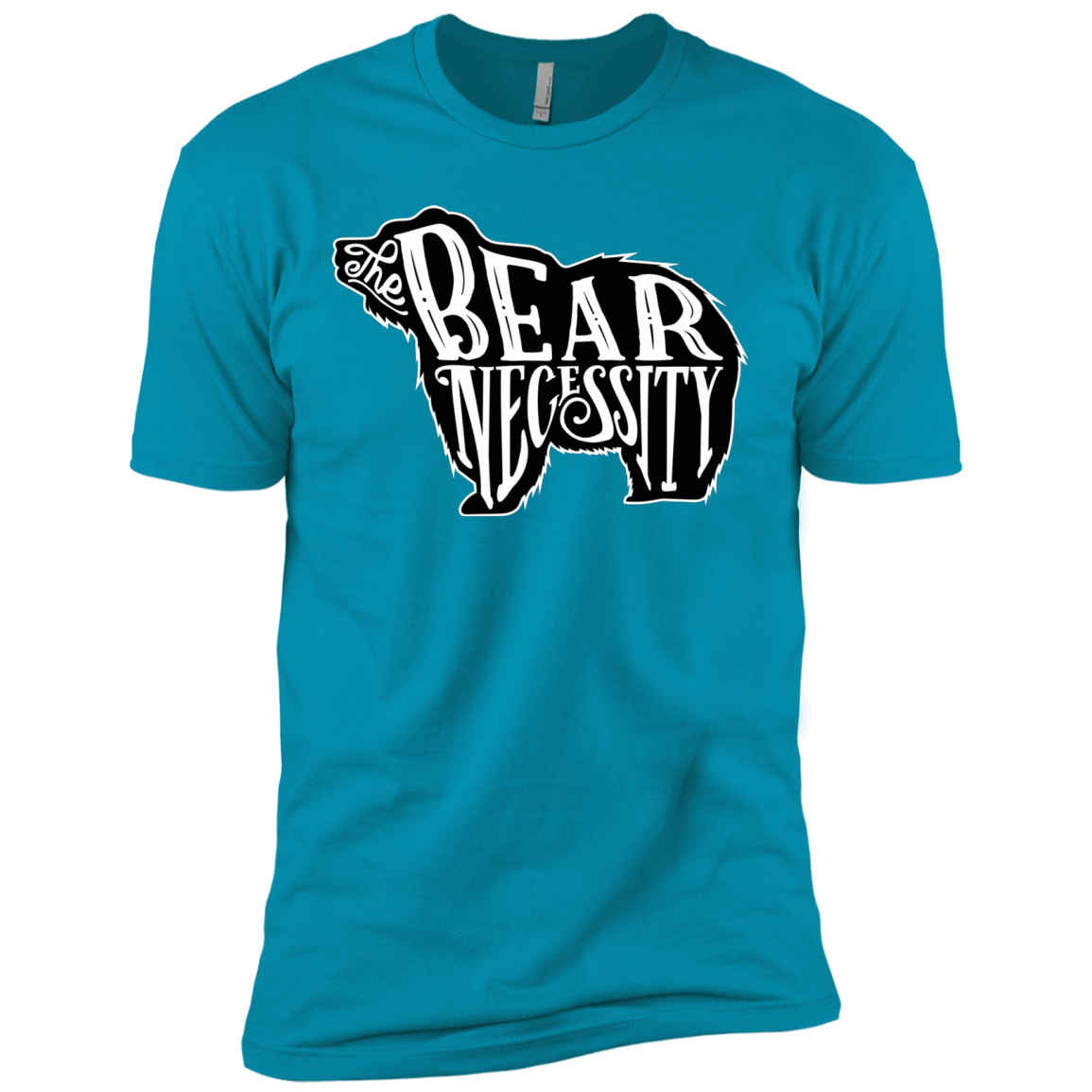 T-Shirts Turquoise / X-Small The Bear Necessity Men's Premium T-Shirt