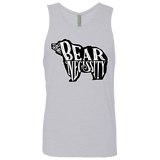 T-Shirts Heather Grey / S The Bear Necessity Men's Premium Tank Top