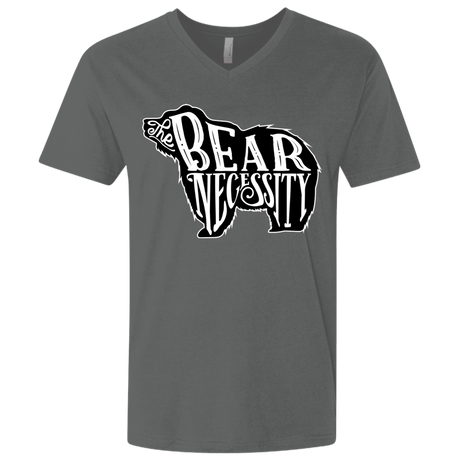 T-Shirts Heavy Metal / X-Small The Bear Necessity Men's Premium V-Neck