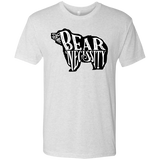 T-Shirts Heather White / S The Bear Necessity Men's Triblend T-Shirt