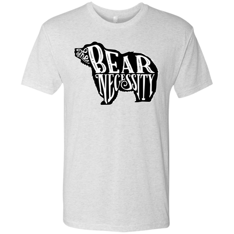 T-Shirts Heather White / S The Bear Necessity Men's Triblend T-Shirt