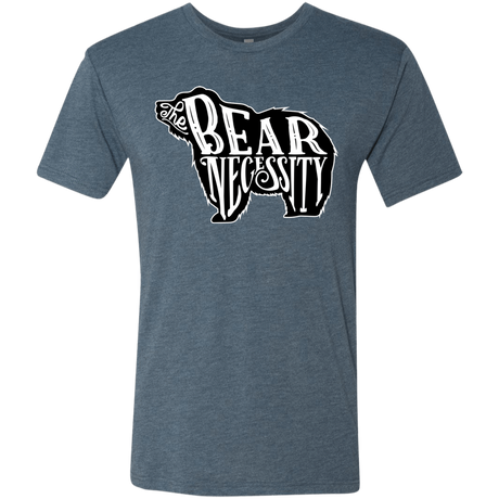 T-Shirts Indigo / S The Bear Necessity Men's Triblend T-Shirt