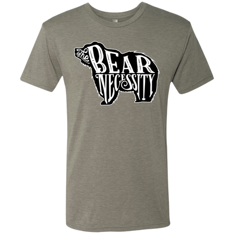 T-Shirts Venetian Grey / S The Bear Necessity Men's Triblend T-Shirt