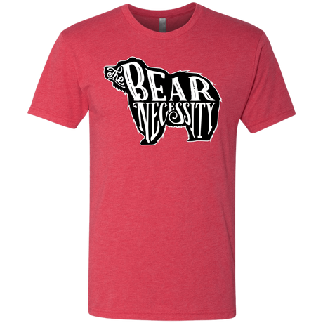 T-Shirts Vintage Red / S The Bear Necessity Men's Triblend T-Shirt