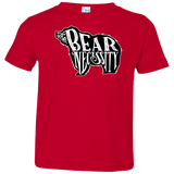 T-Shirts Red / 2T The Bear Necessity Toddler Premium T-Shirt