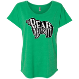 T-Shirts Envy / X-Small The Bear Necessity Triblend Dolman Sleeve