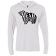 T-Shirts Heather White / X-Small The Bear Necessity Triblend Long Sleeve Hoodie Tee