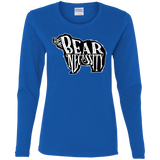 T-Shirts Royal / S The Bear Necessity Women's Long Sleeve T-Shirt