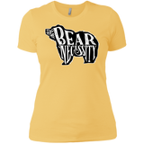 T-Shirts Banana Cream/ / X-Small The Bear Necessity Women's Premium T-Shirt