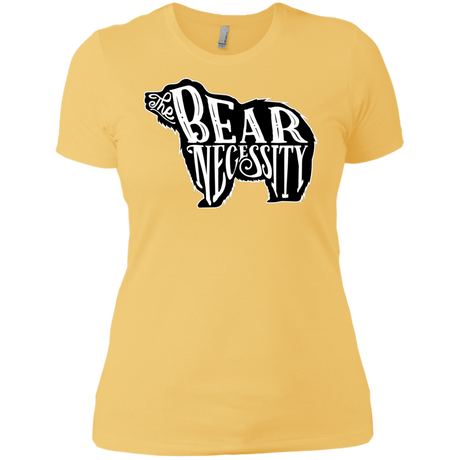 T-Shirts Banana Cream/ / X-Small The Bear Necessity Women's Premium T-Shirt